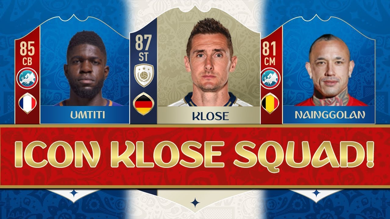 miroslav klose fifa 18