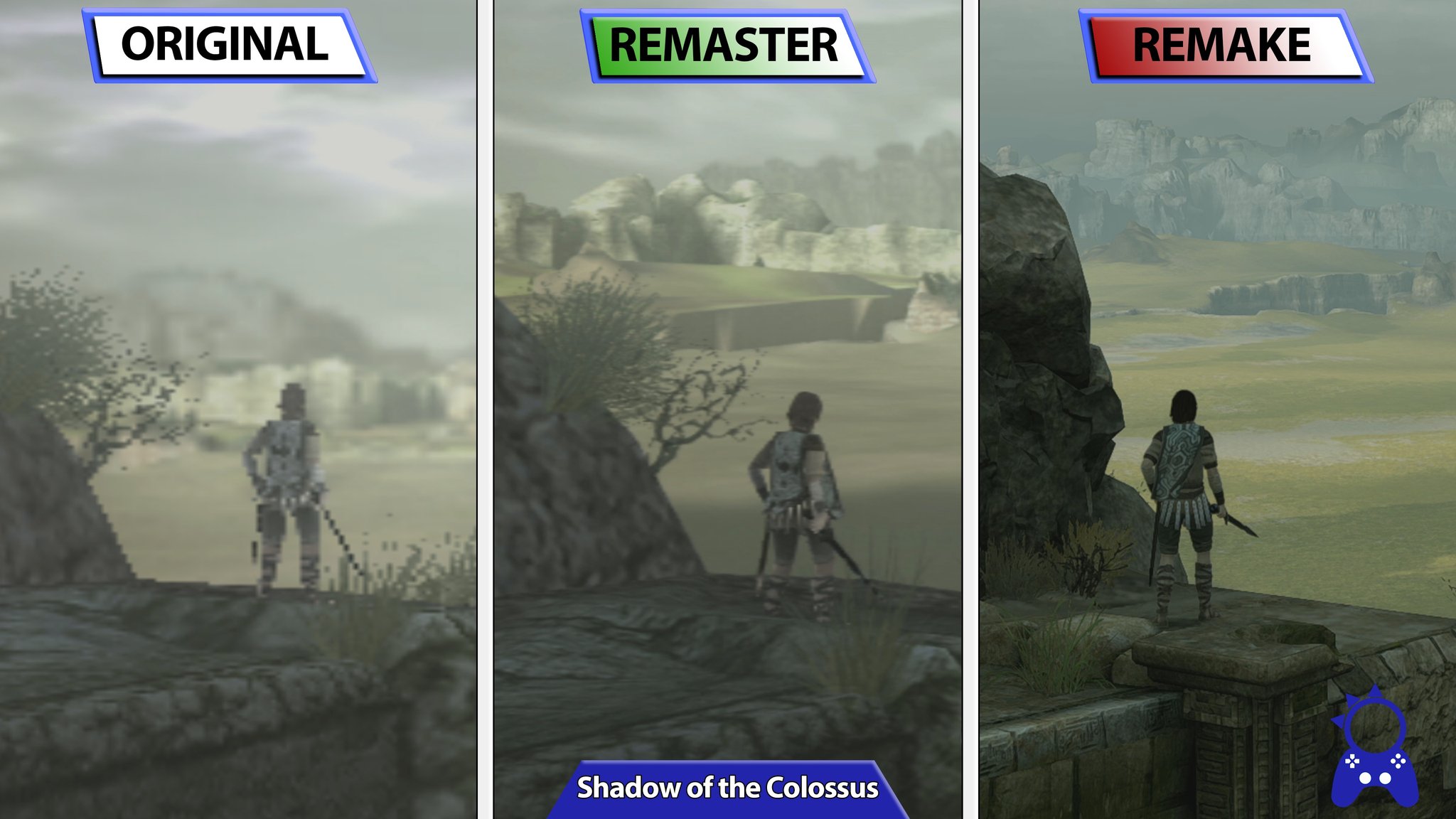 diferencia entre remake y remastered