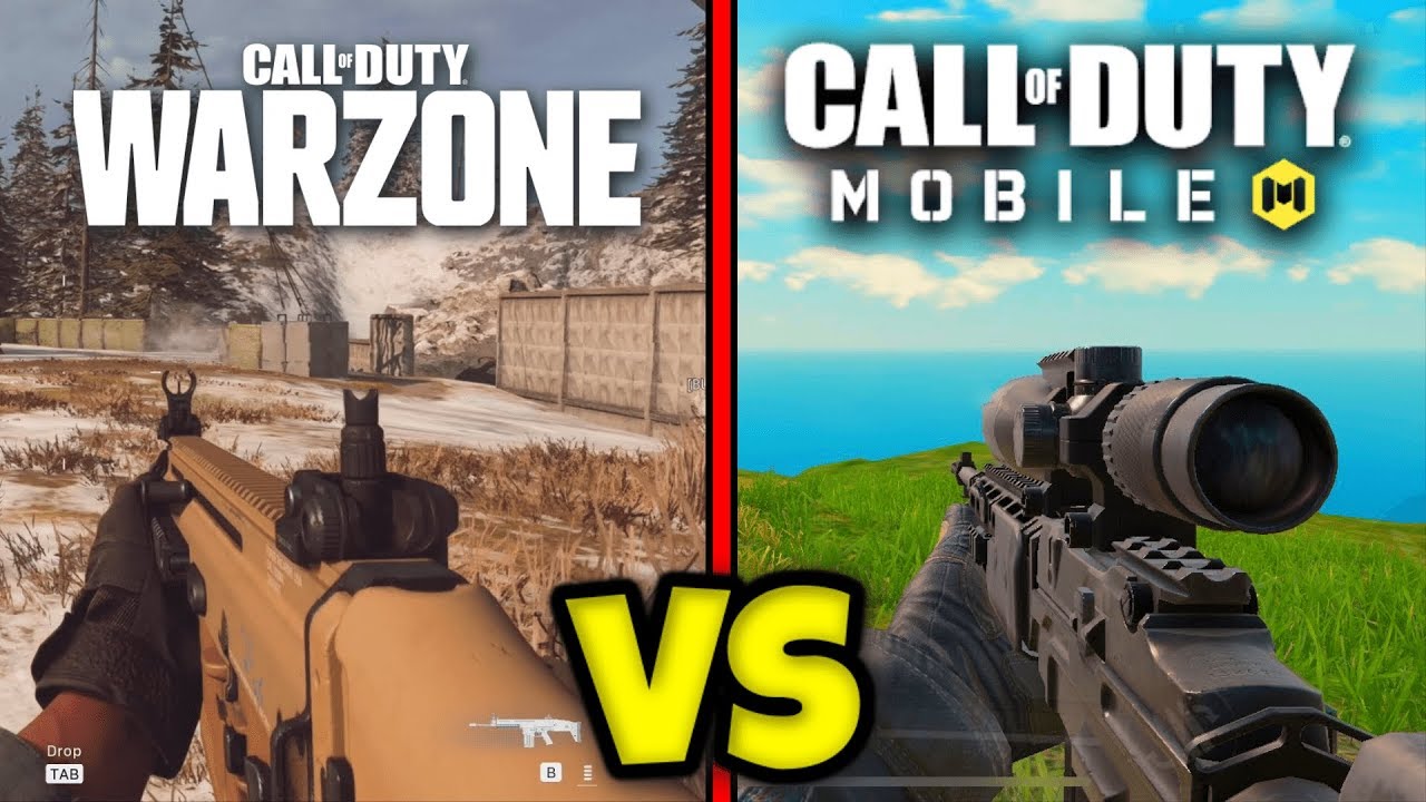 warzone mobile vs cod mobile