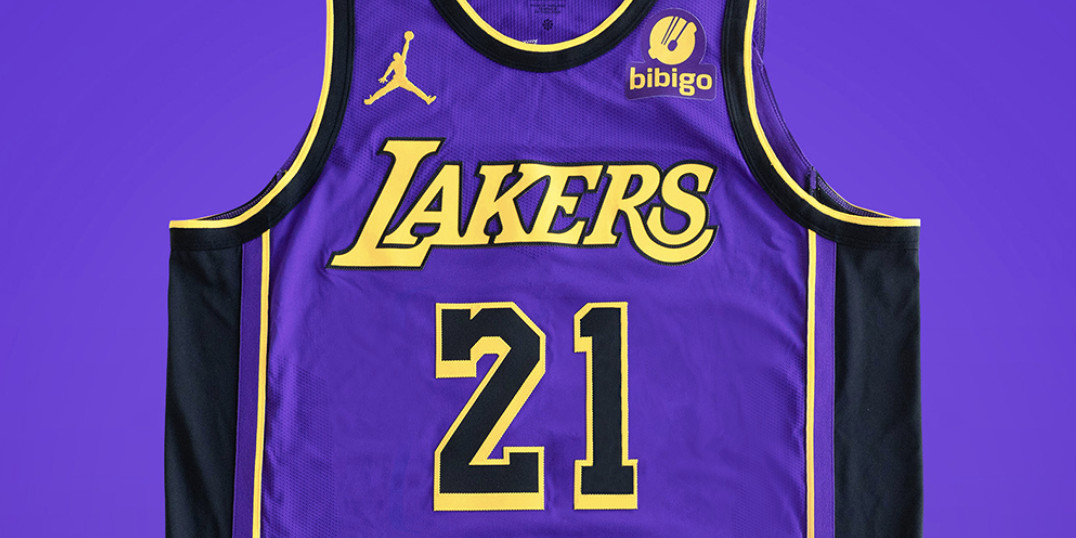 la lakers jersey purple