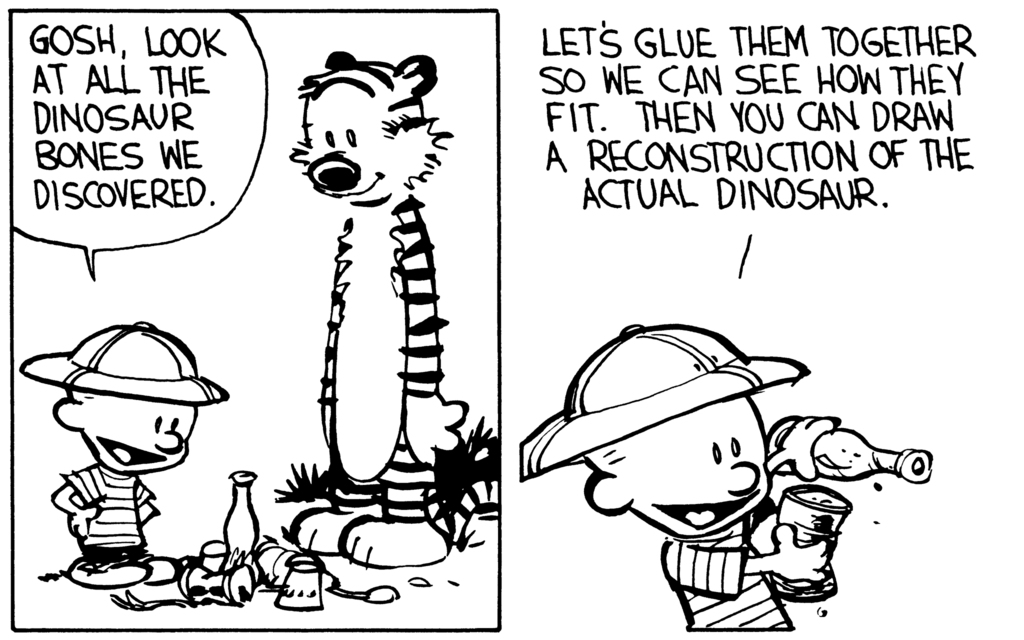 calvin hobbes comic strip