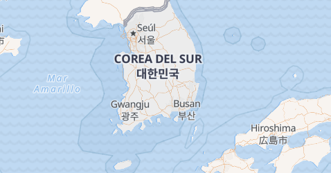 diferencia horaria con corea del sur