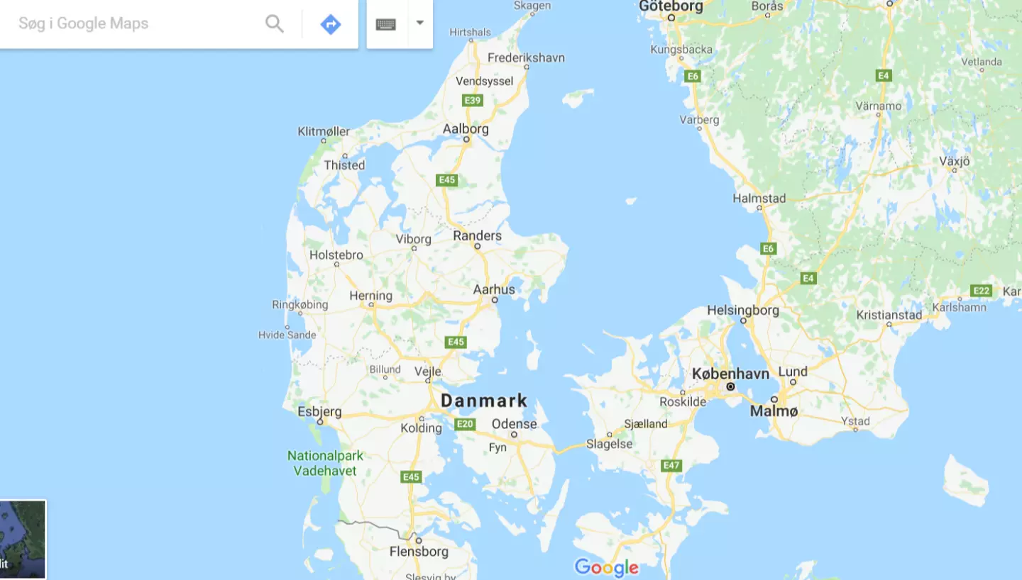 google maps dk