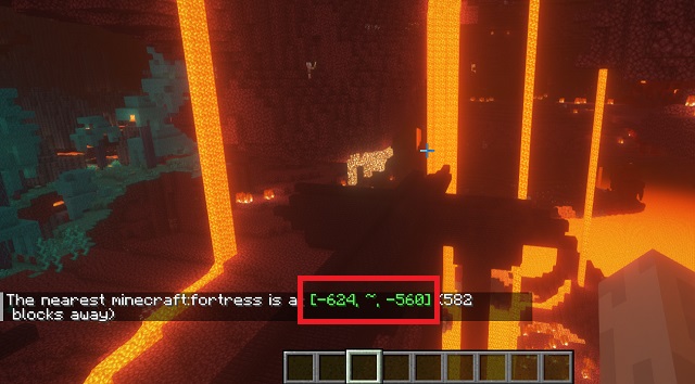 how to find nether fortress