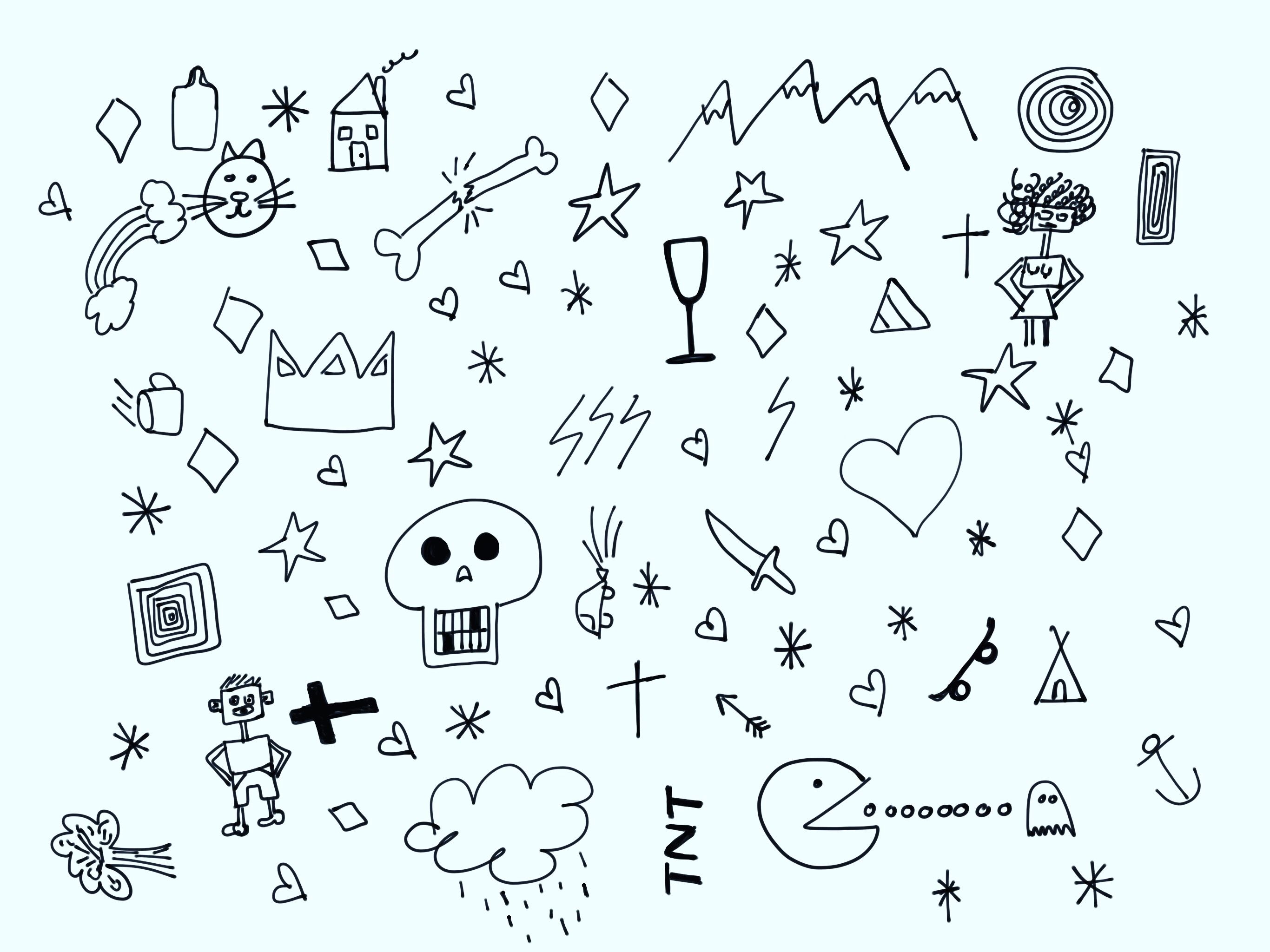 tiny tattoo flash