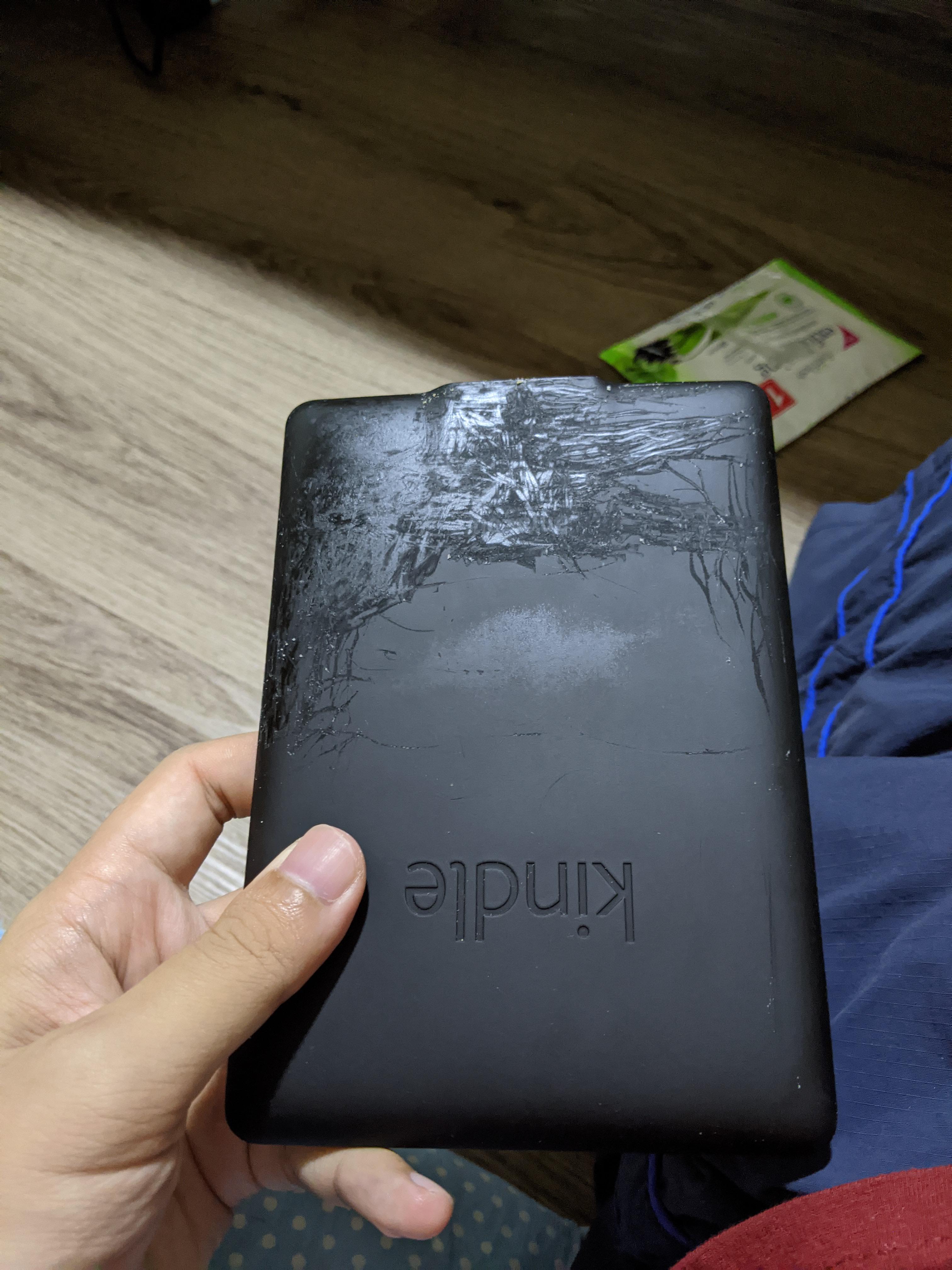 kindle sticky back