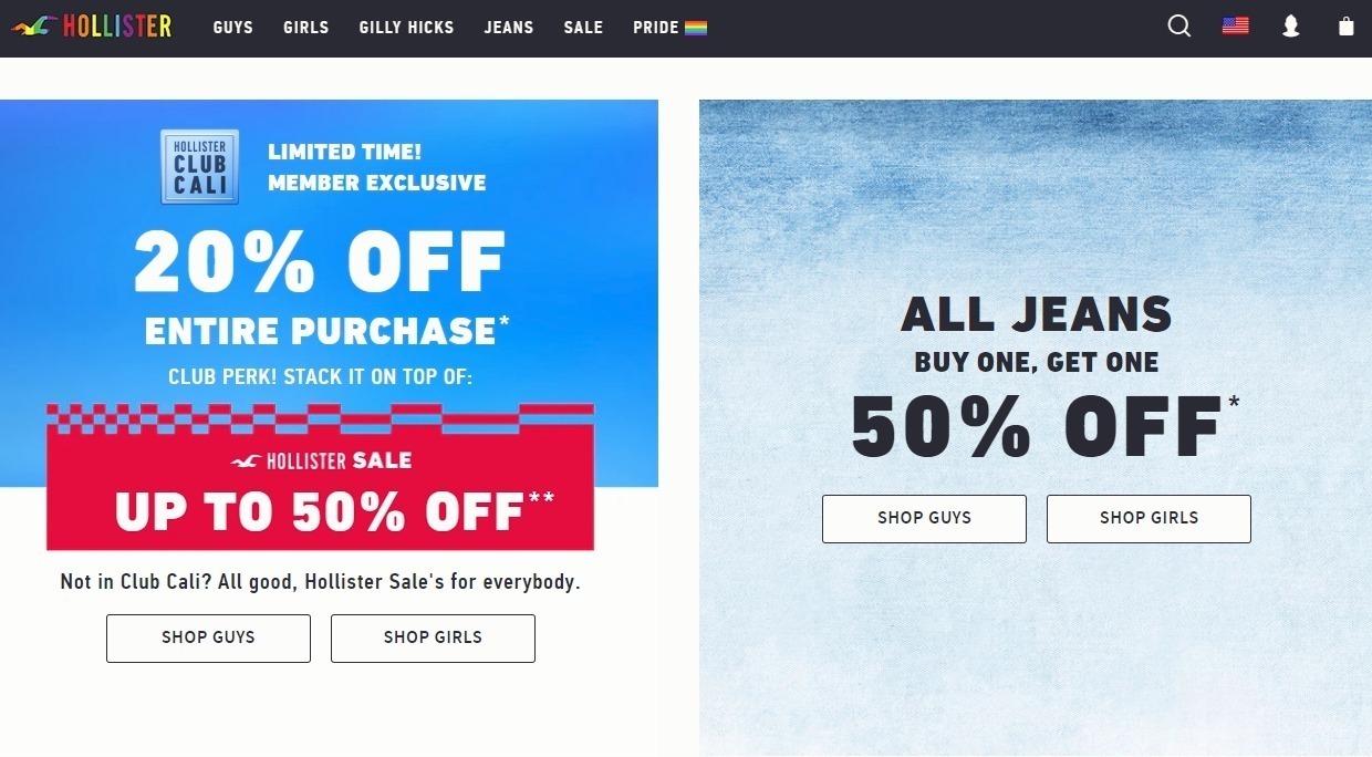 hollister coupons $10 off $40