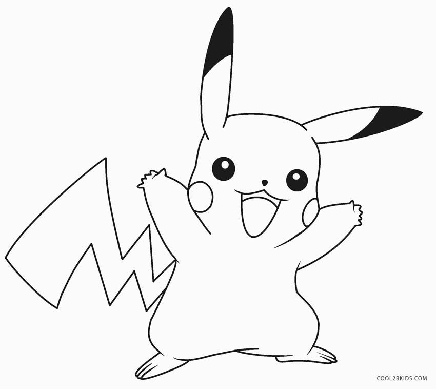 pikachu coloring