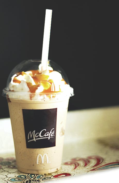 recipe for mcdonalds caramel frappe