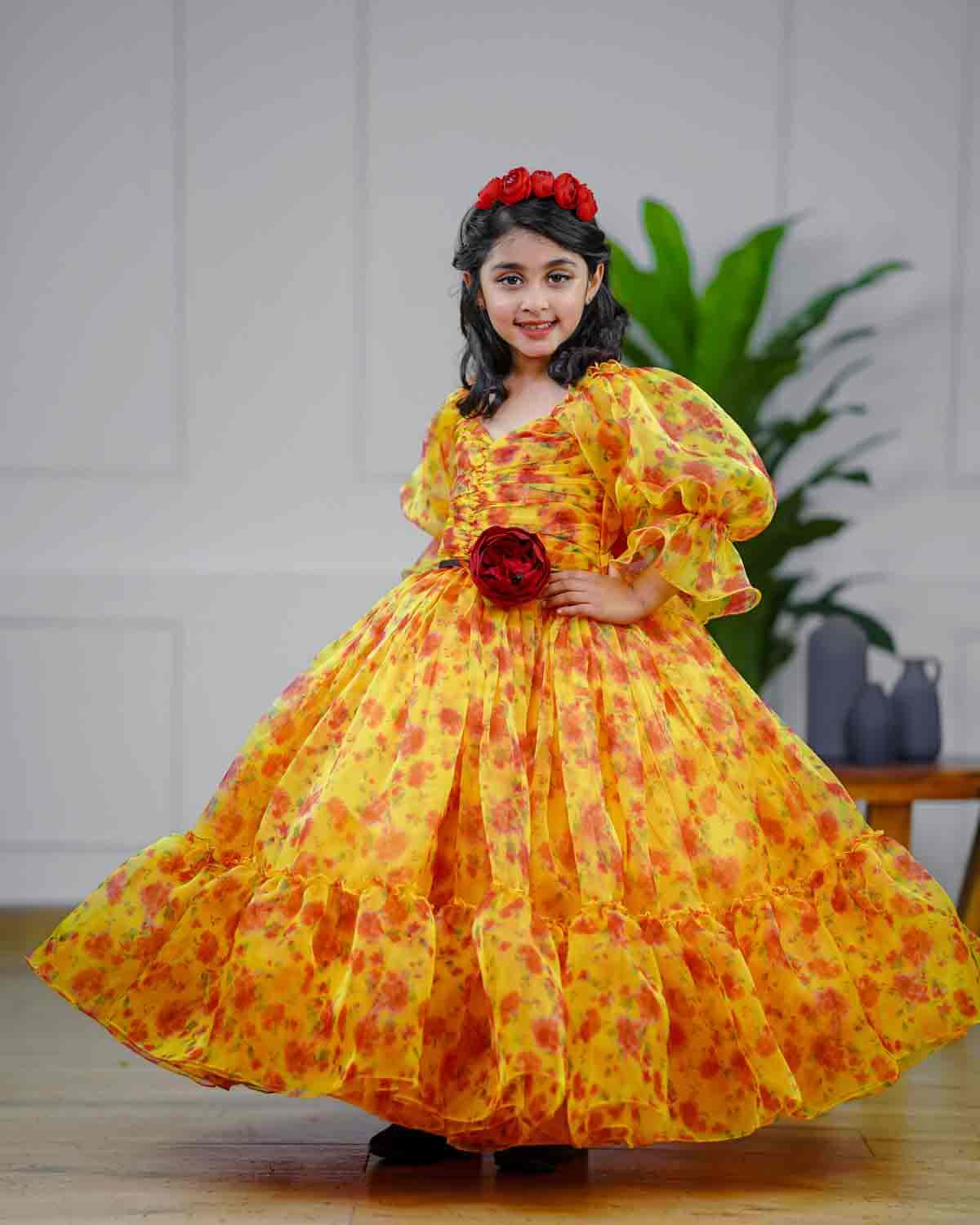 full frock designs for kids