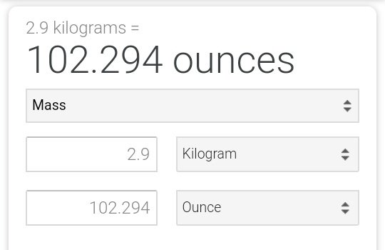 how many oz in a kilo