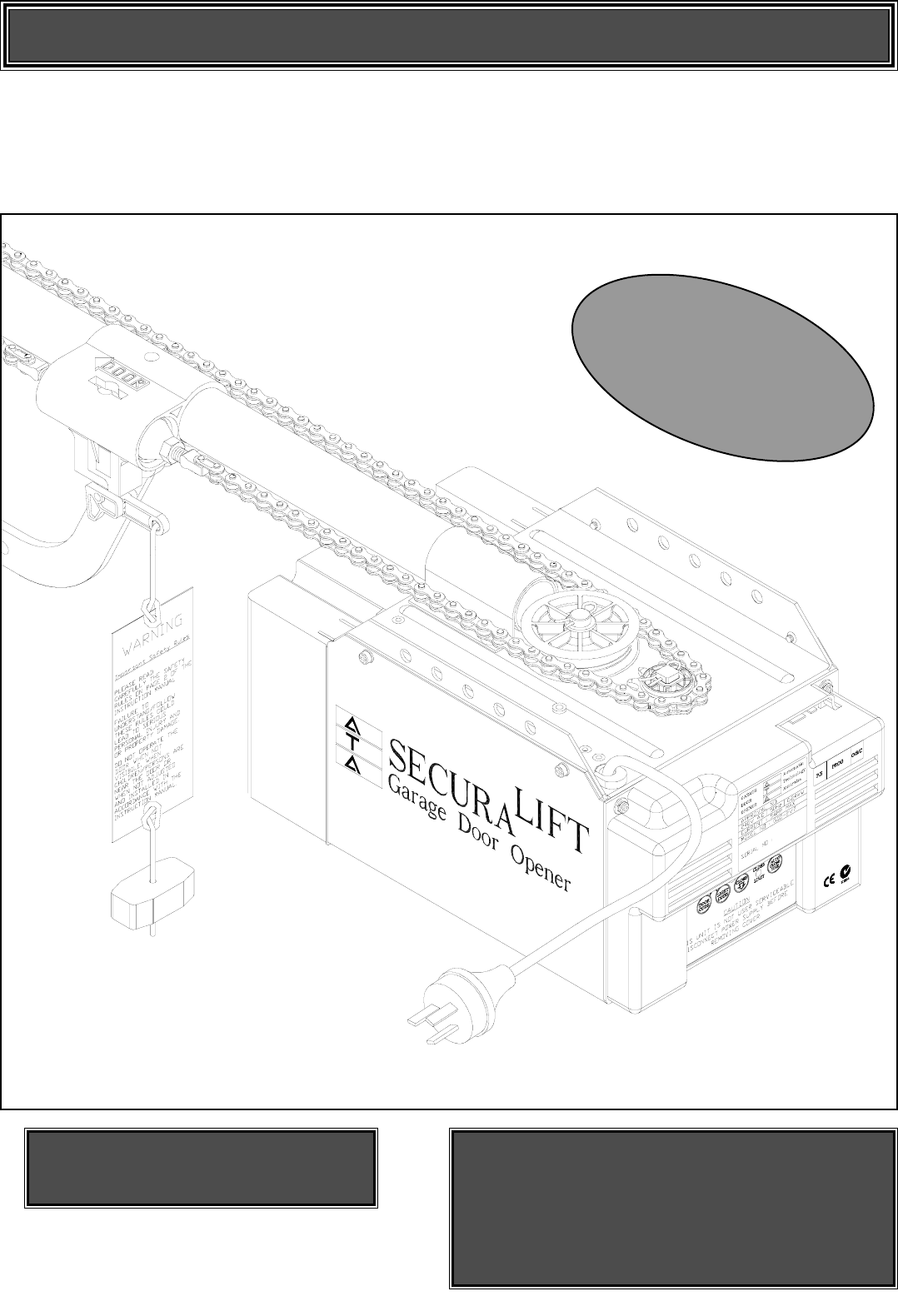 automatic technology garage door opener manual