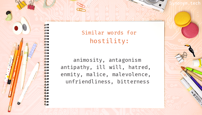 hostility synonym