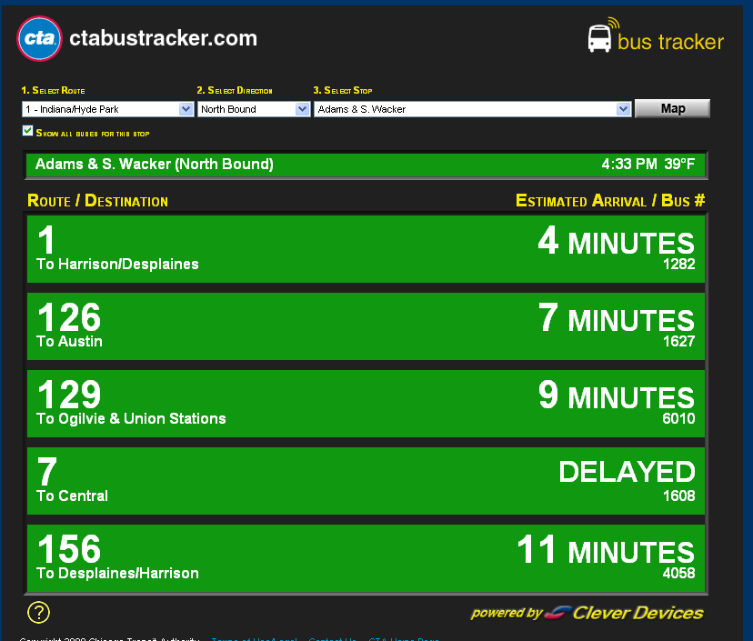 bus tracker cta