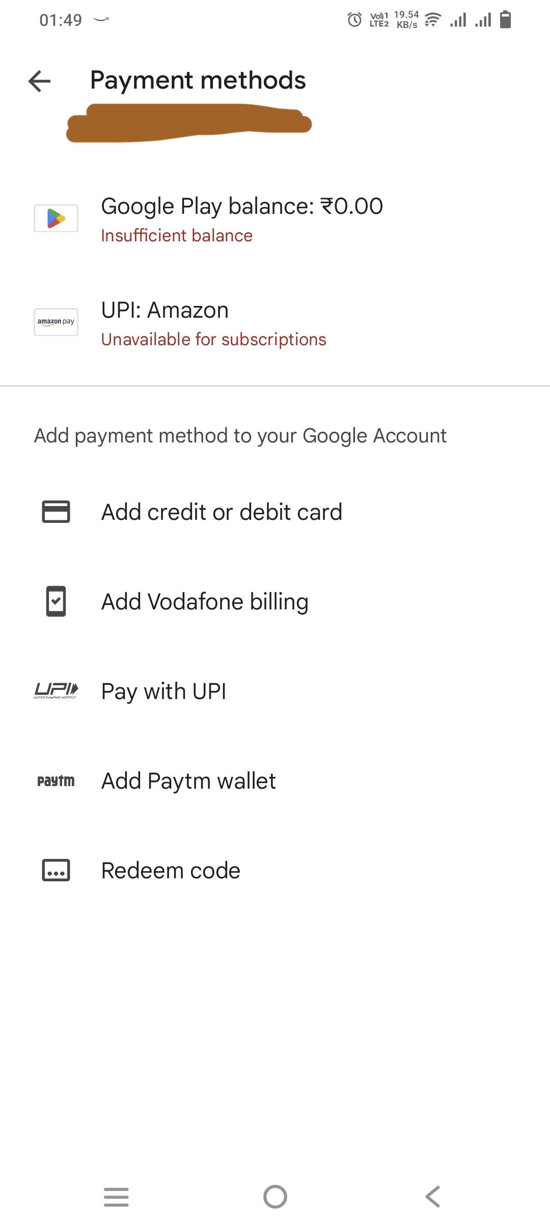 how to add money to google play