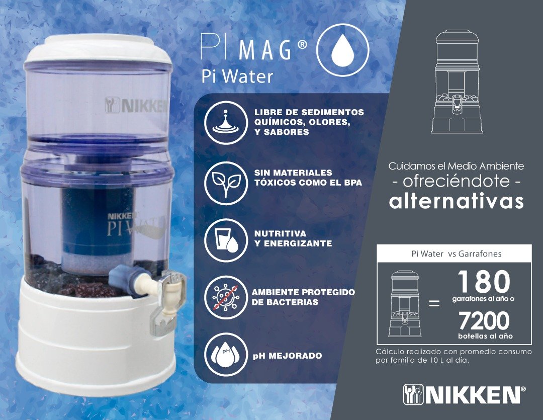 pi water nikken precio