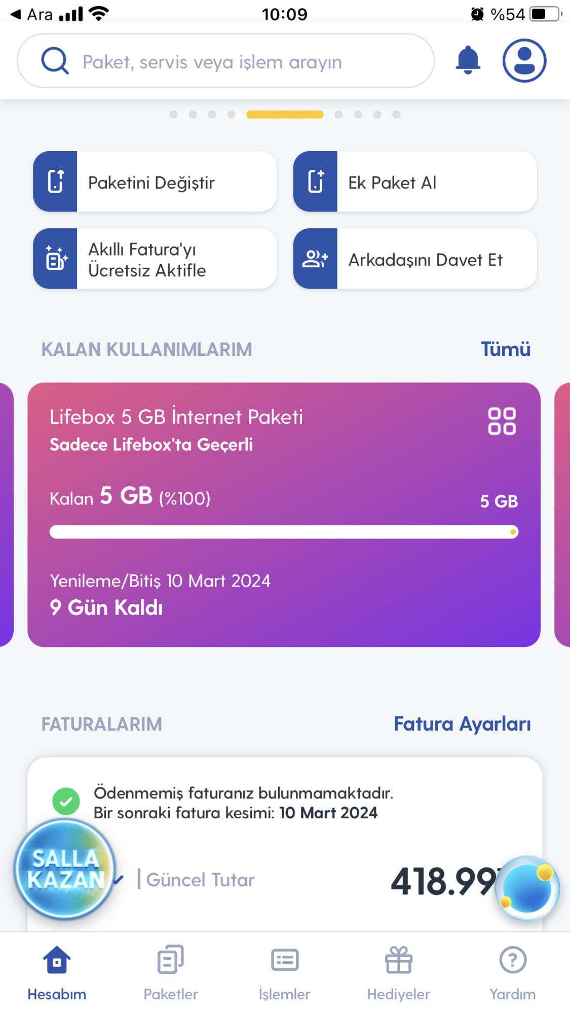 lifebox 5 gb internet nedir