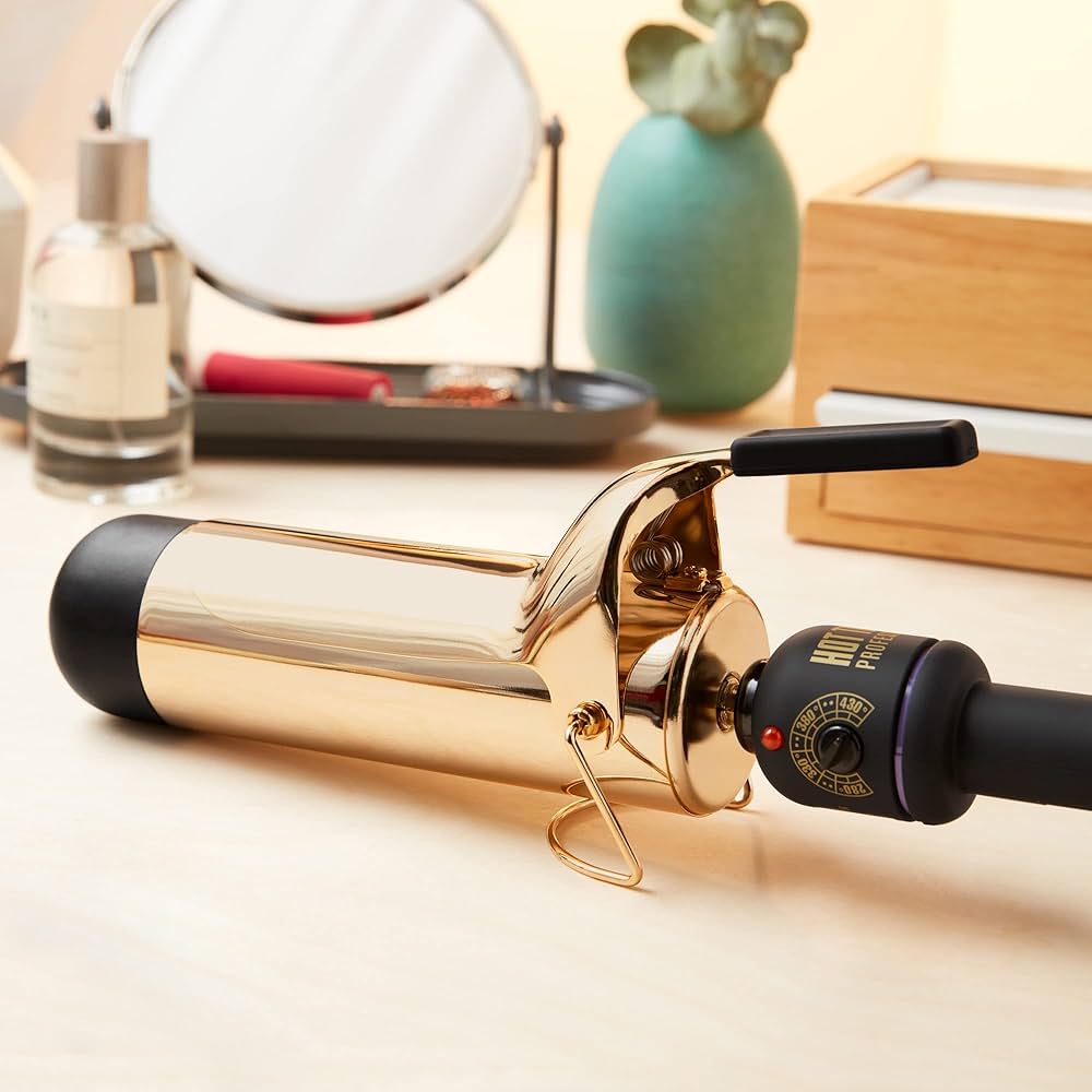 hot tools professional spring curling iron 2 inch