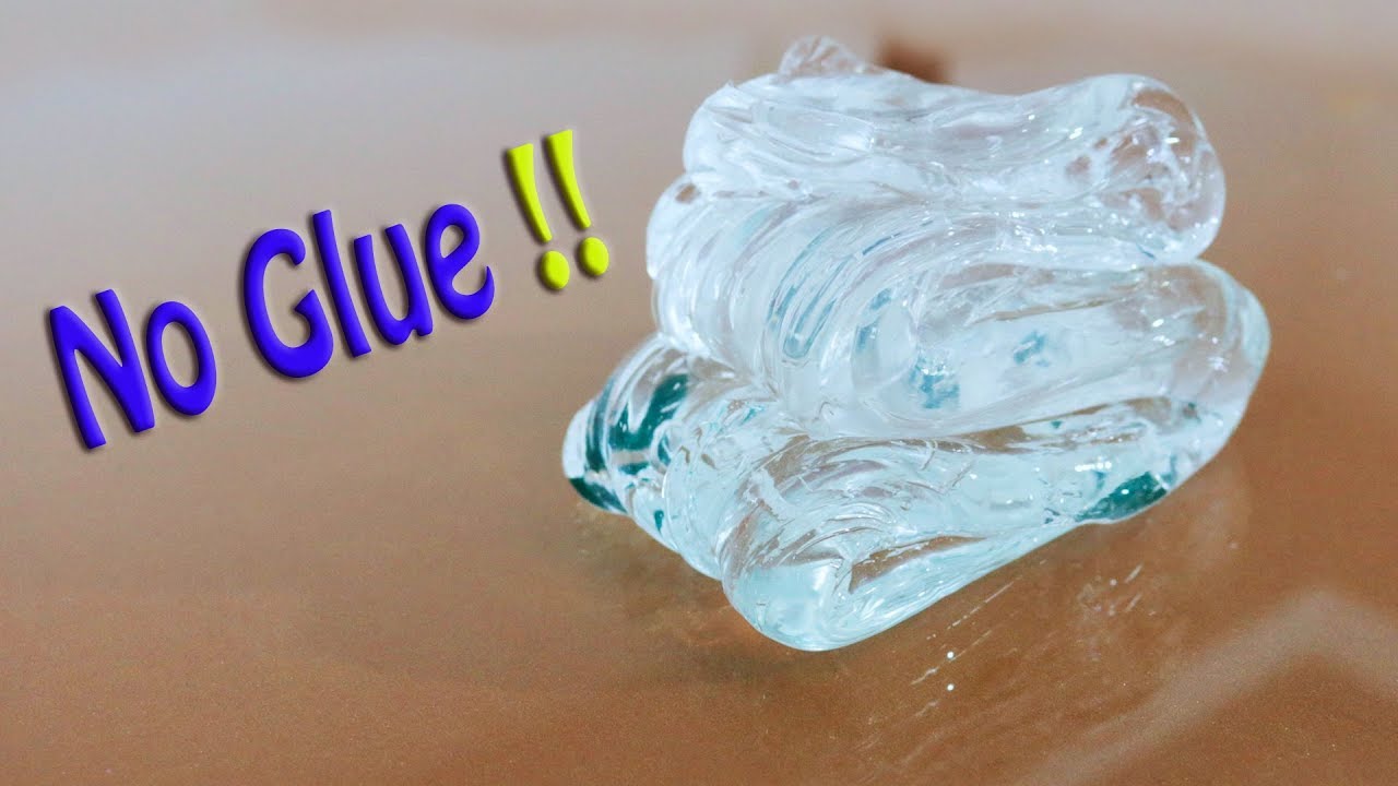 how to make slime without glue and cornstarch