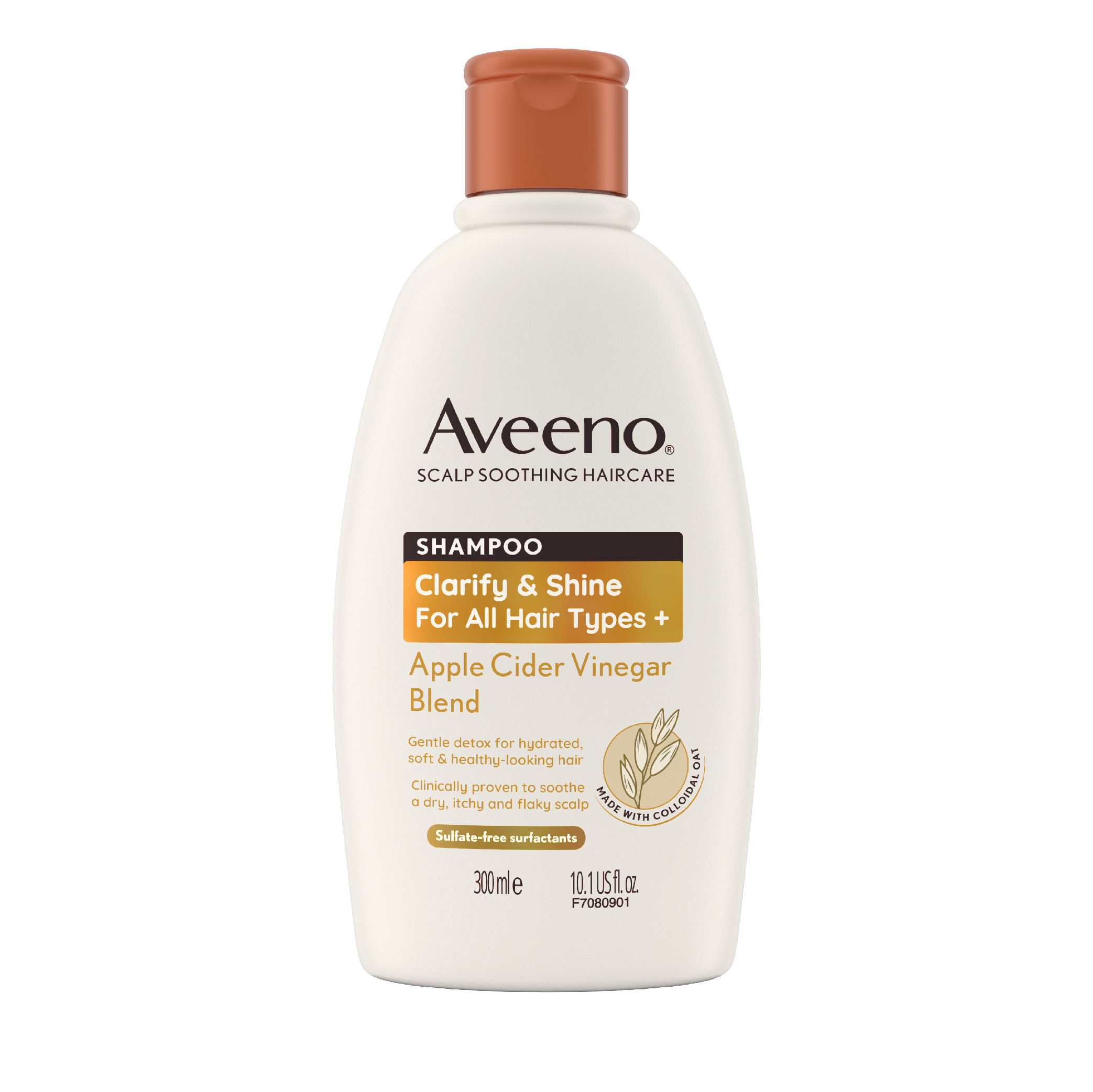 aveeno apple cider vinegar blend shampoo