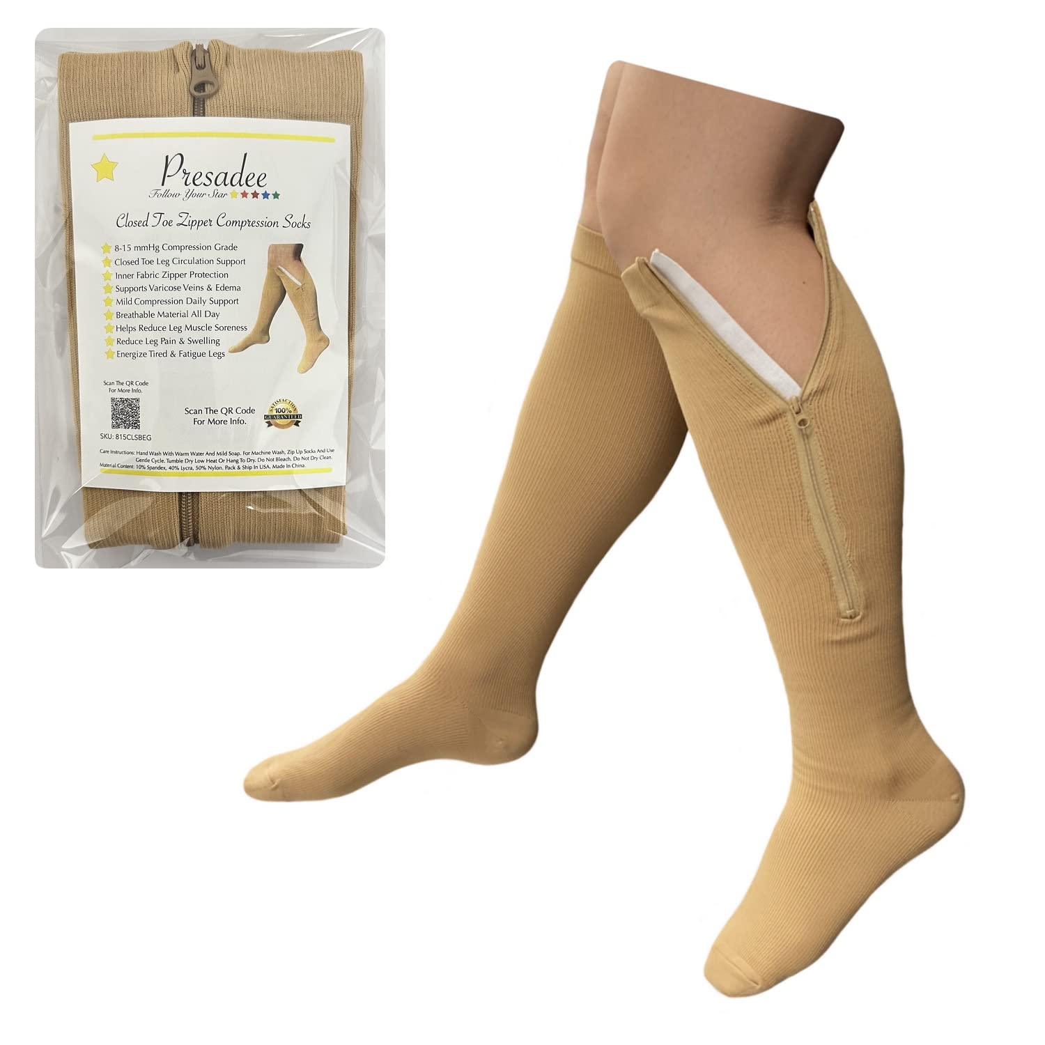 8 10 mmhg compression socks