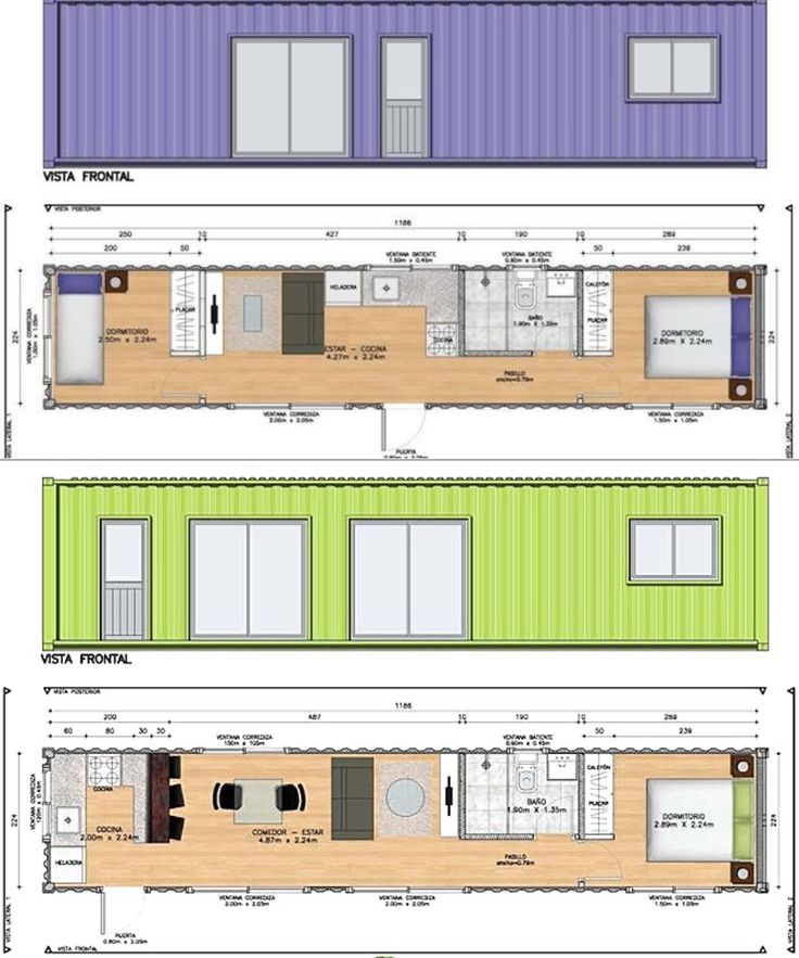 container home designs plans