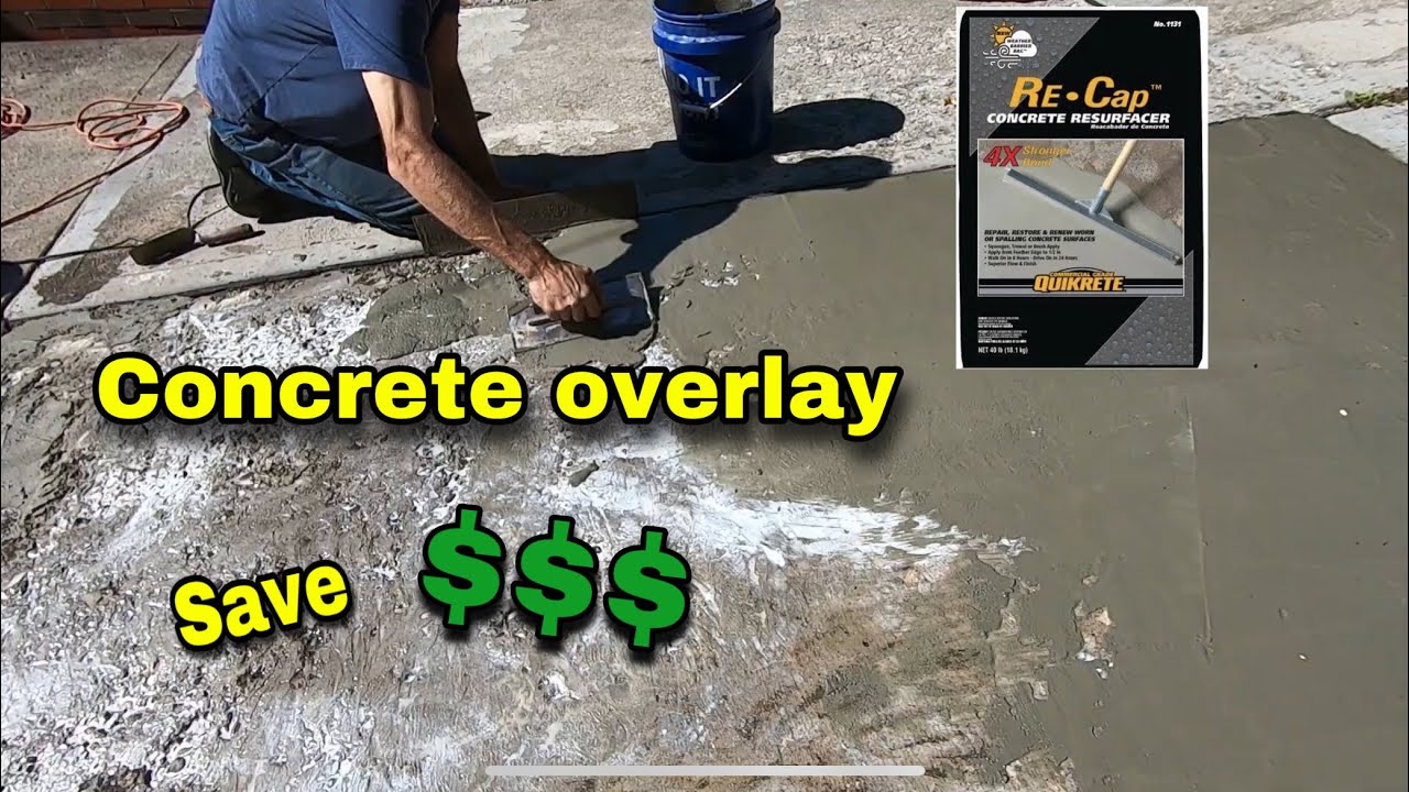 quikrete concrete resurfacer before and after