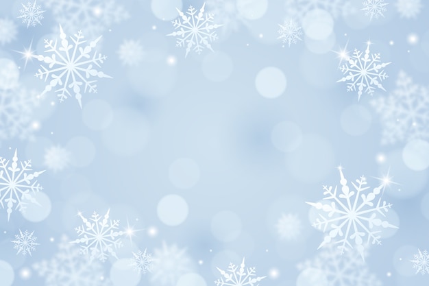 snowflake background