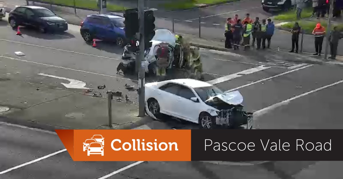 pascoe vale road accident today