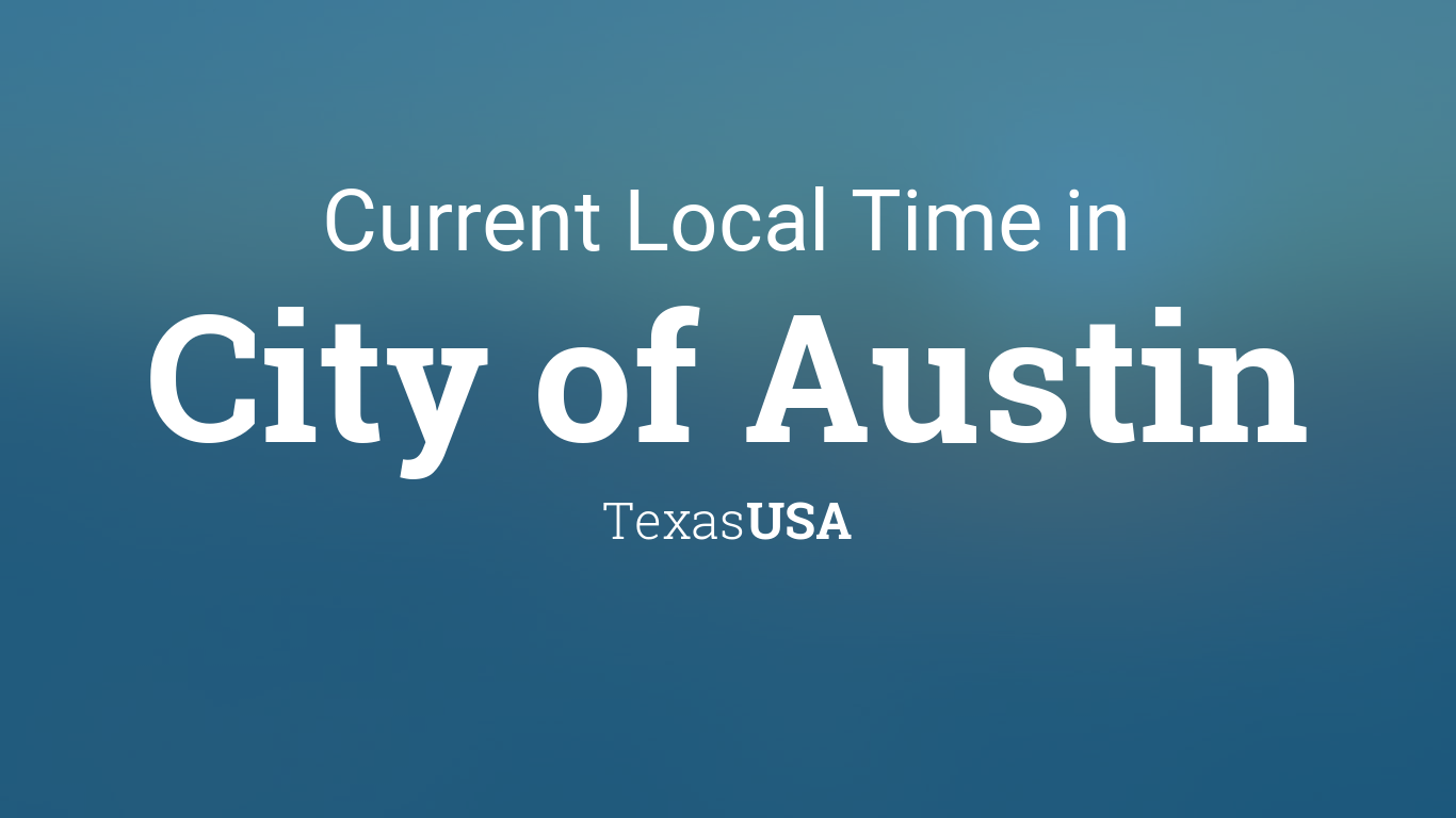 austin local time