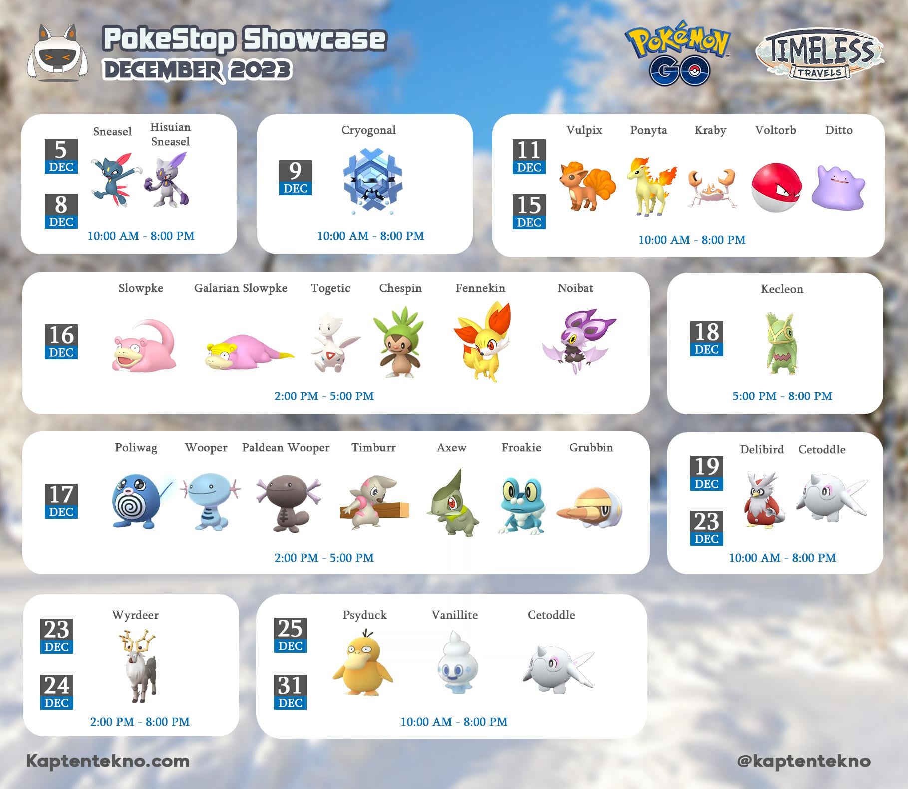 pokemon showcase dezember 2023