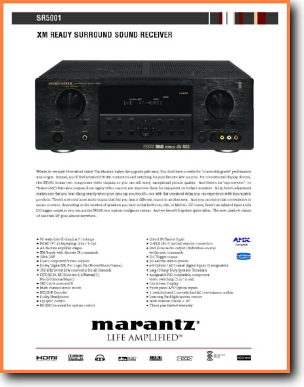 marantz sr5001