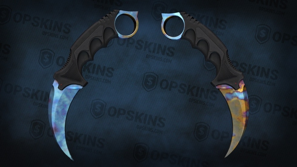 karambit blue gem pattern number