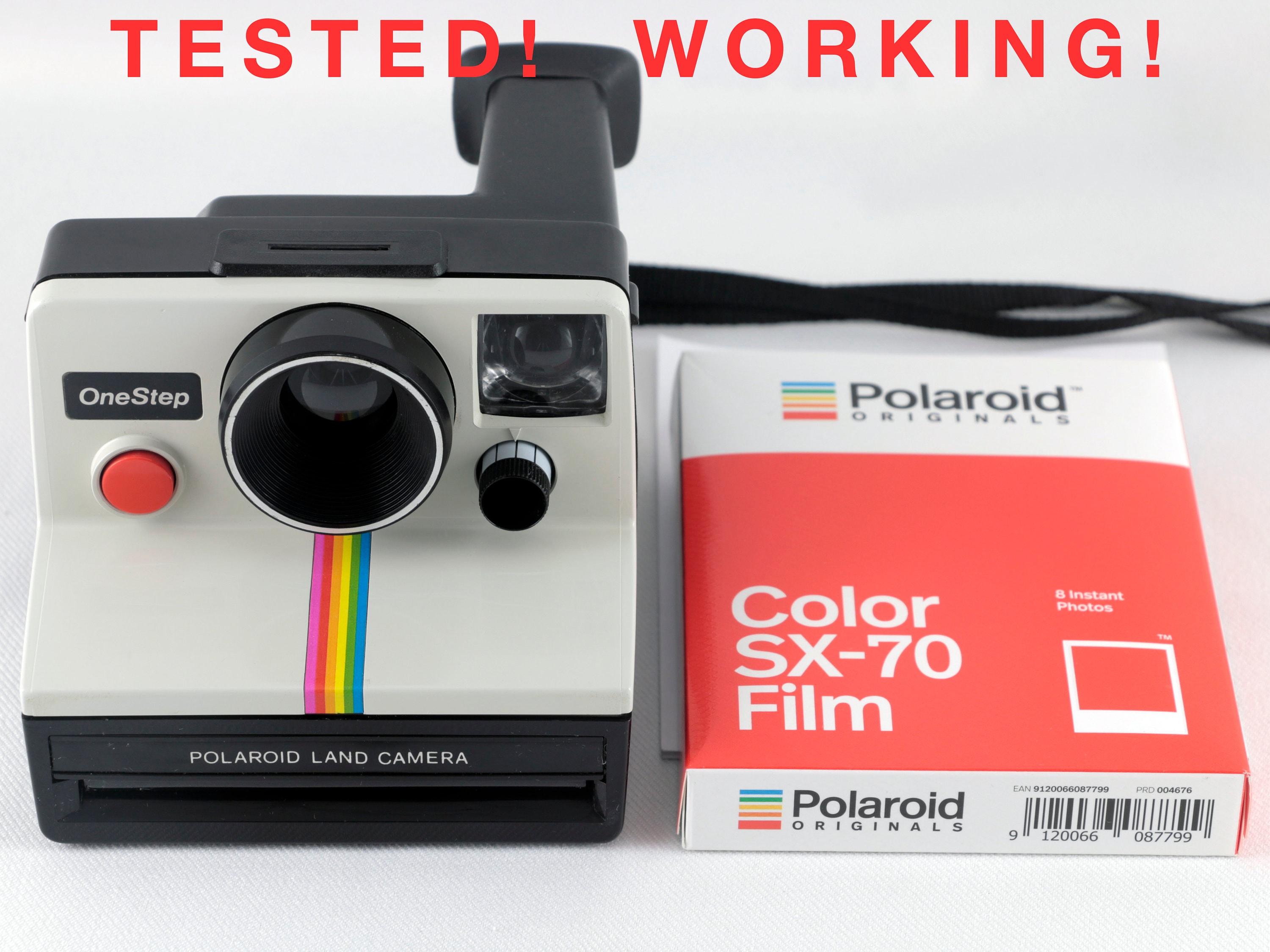 one step polaroid camera film