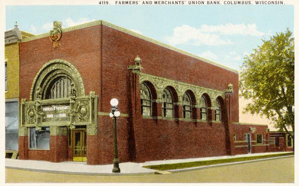 farmers and merchants bank columbus wi