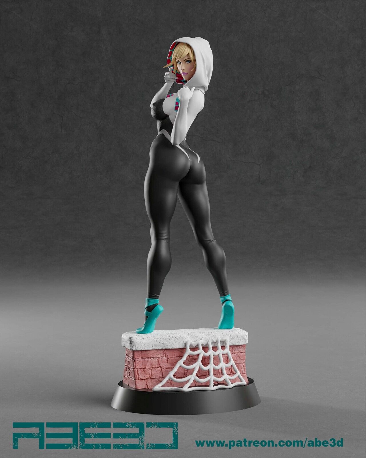 sexy spider gwen fanart