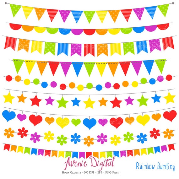 rainbow banner clipart