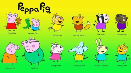 peppa friends names