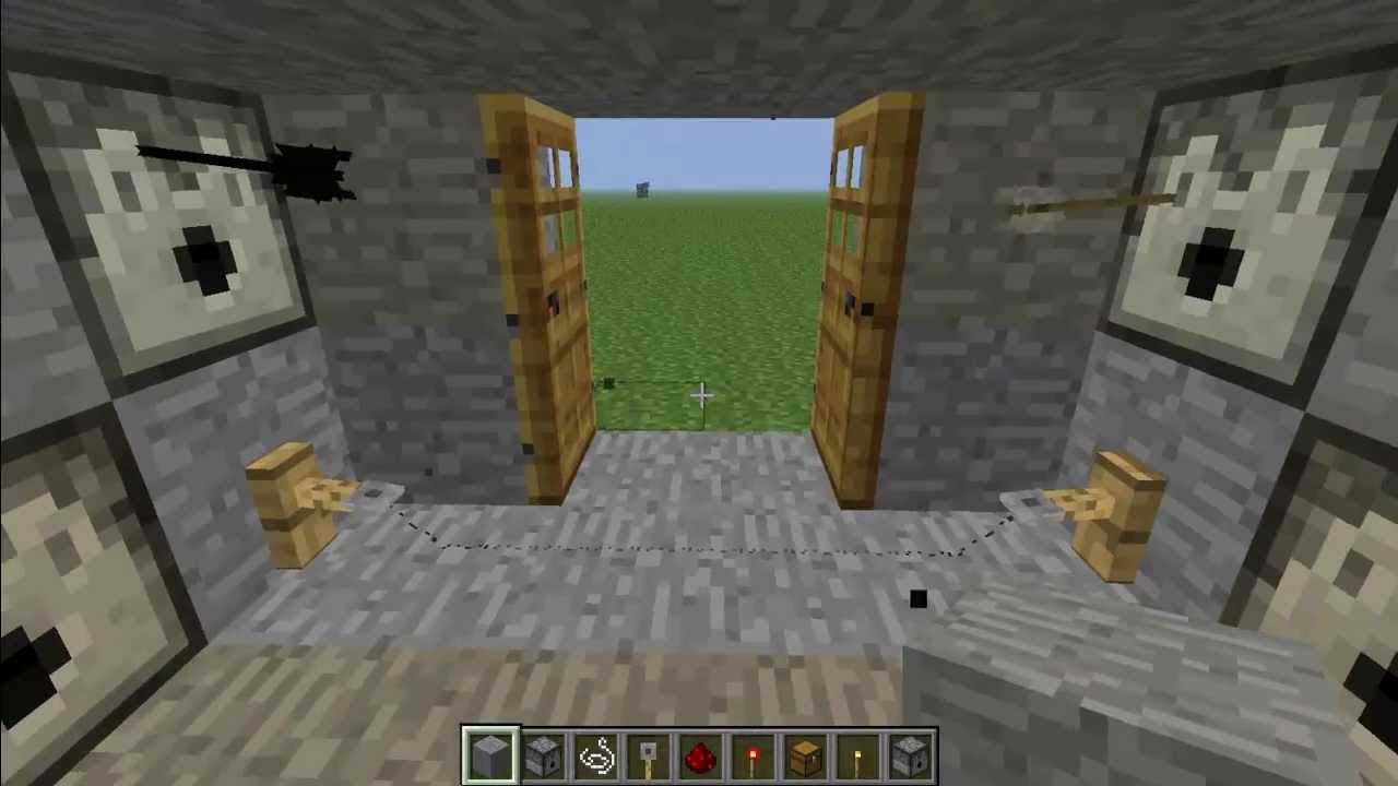 minecraft tripwire trap