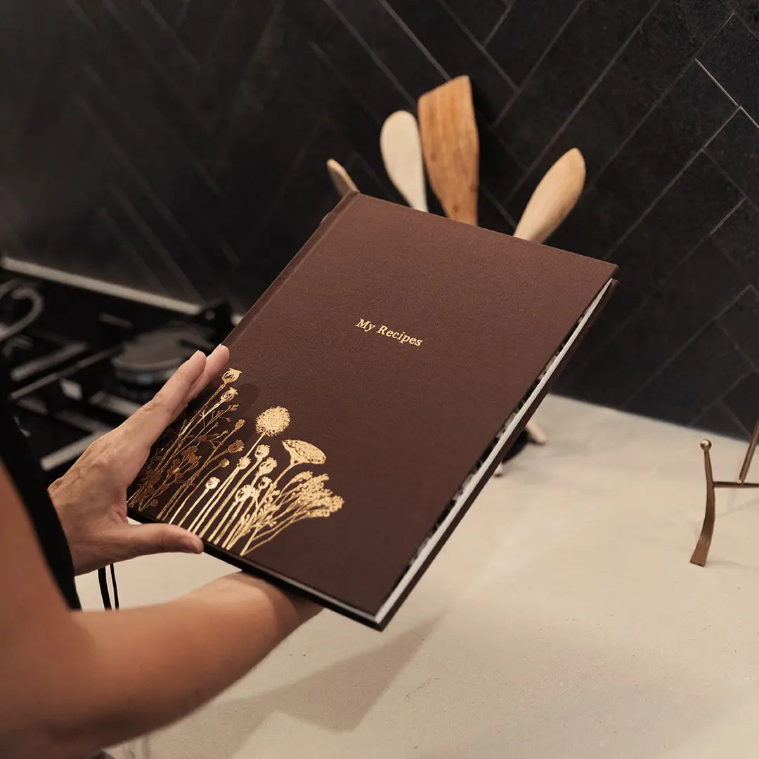 blank recipe book