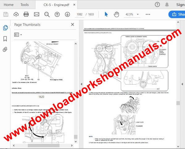 mazda cx 5 service manual