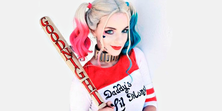 como pintarse de harley quinn