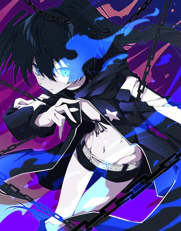 black rock shooter fanart