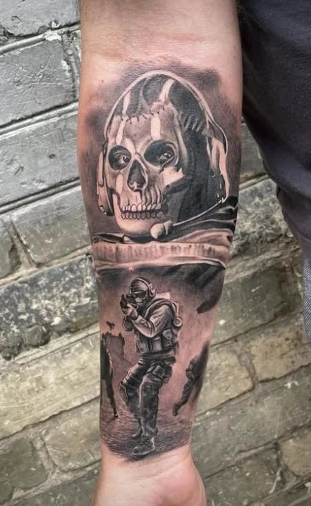 ghost cod tattoos