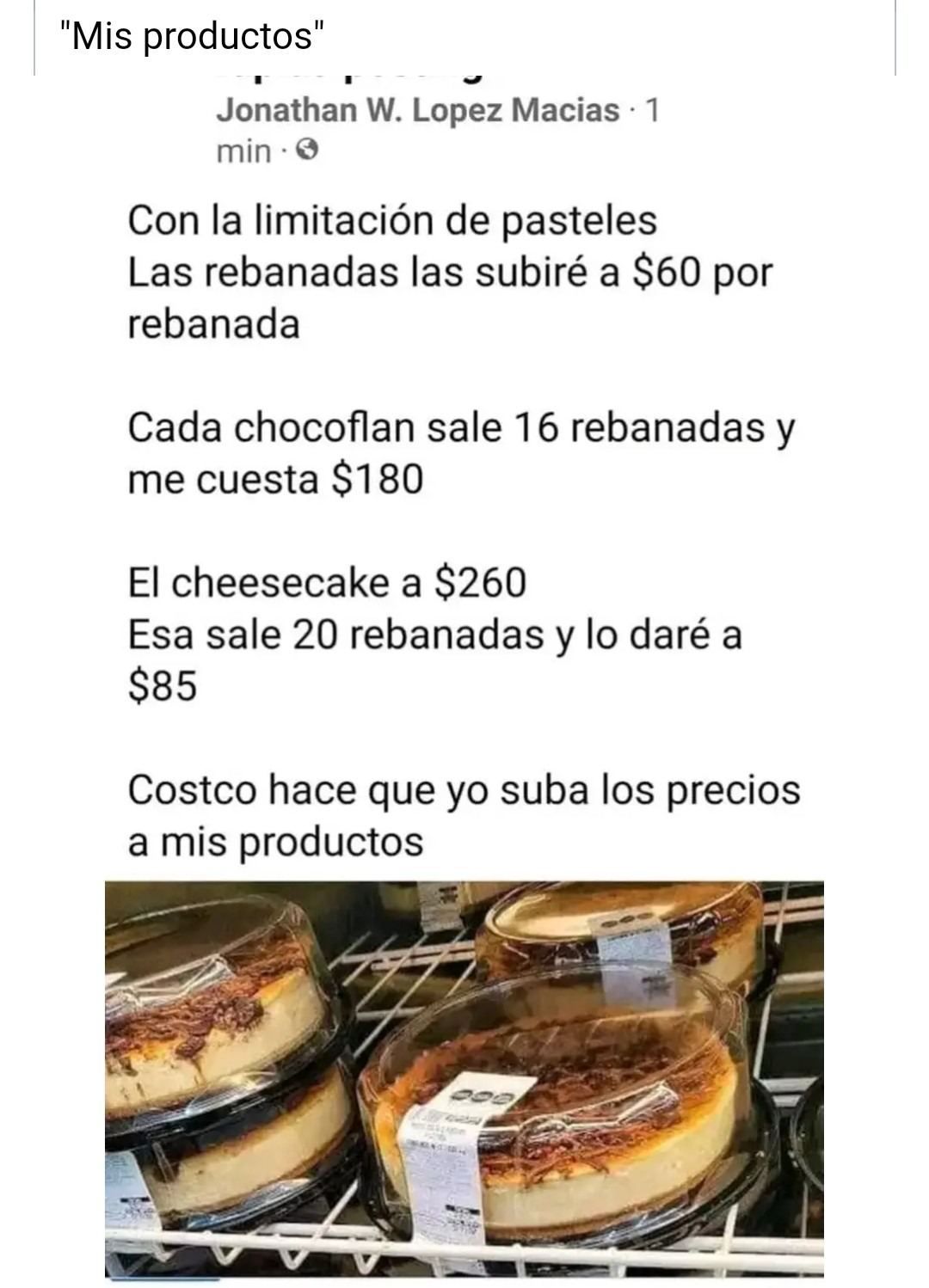 chocoflan costco