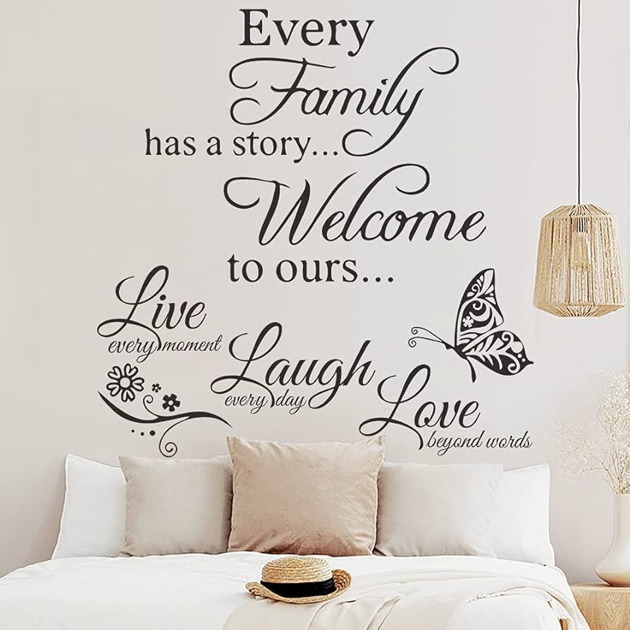 quotation wall stickers