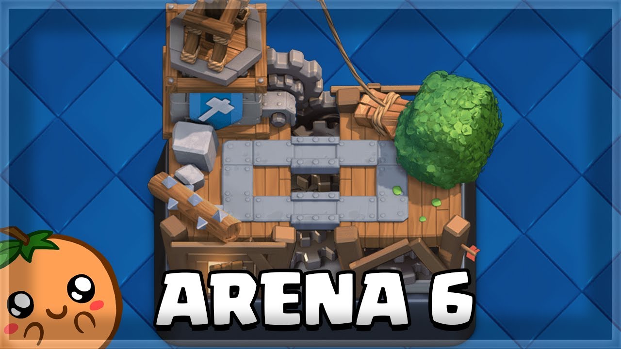 best arena 6 clash royale deck