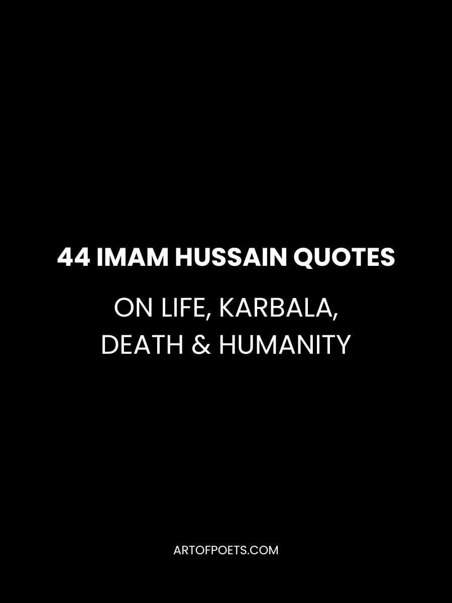 imam hussain karbala quotes