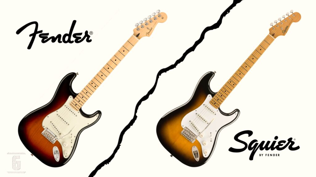 squier strat vs fender strat