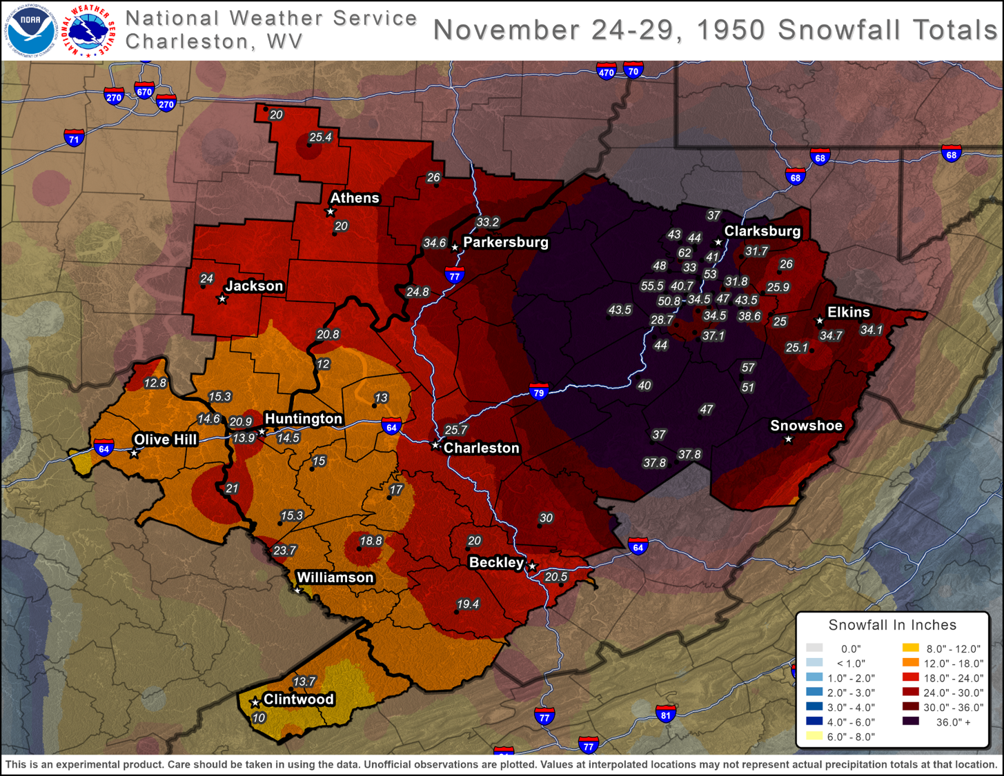 charleston weather wv